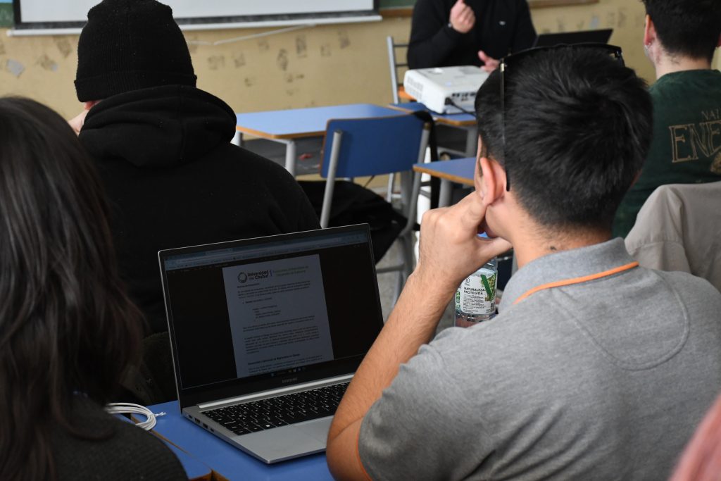 Estudiantes en la UDC